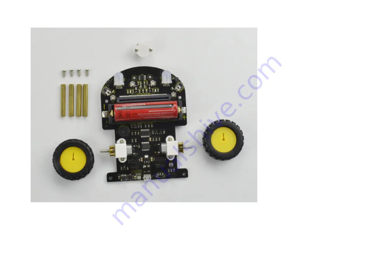 Keyestudio Micro:bit Mini Smart Robot Car V2 Instructions Manual Download Page 11