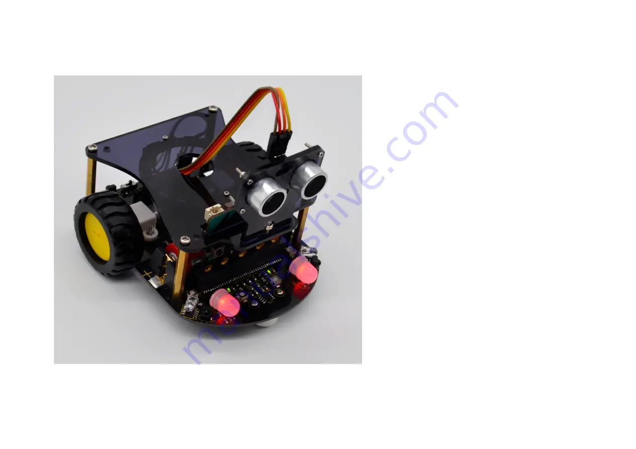 Keyestudio Micro:bit Mini Smart Robot Car V2 Instructions Manual Download Page 71