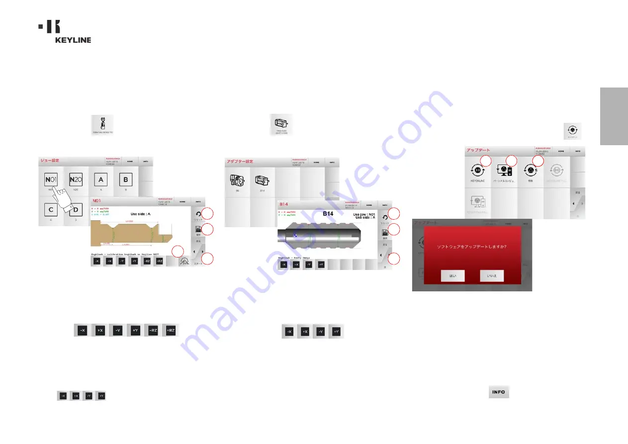 Keyline NINJA LASER Use And Maintenance Manual Download Page 137