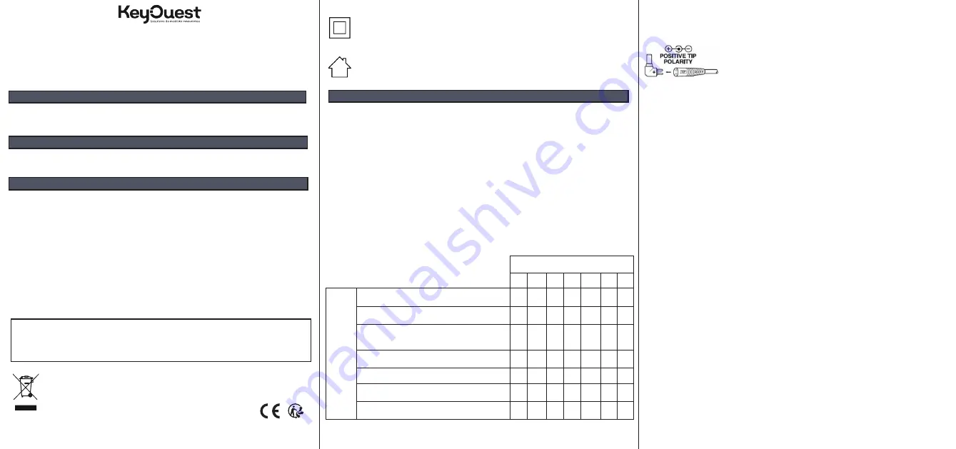 KeyOuest KO037485 Instruction Manual Download Page 1