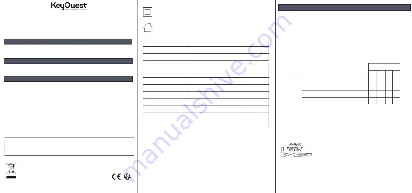 KeyOuest KO037522 Quick Start Manual Download Page 2