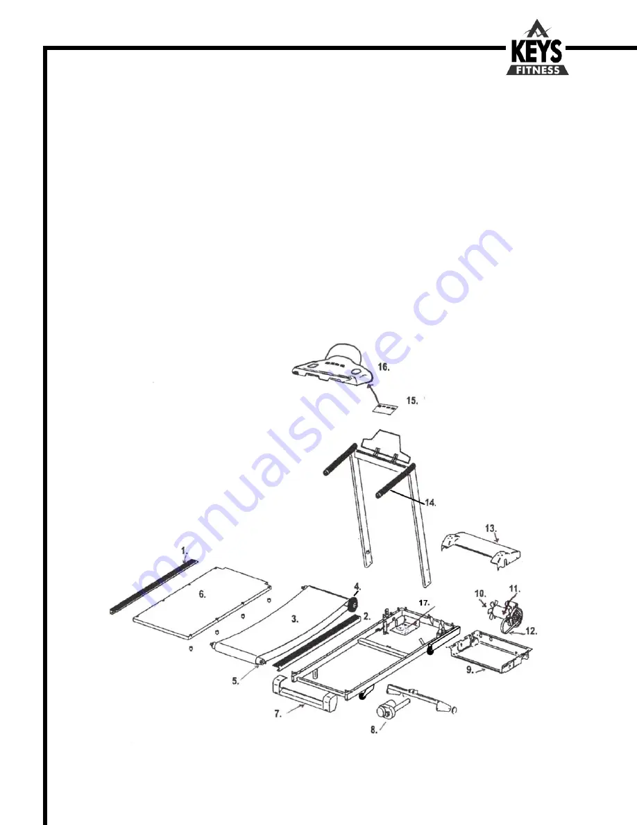 Keys Fitness HealthTrainer HT500 Owner'S Manual Download Page 17