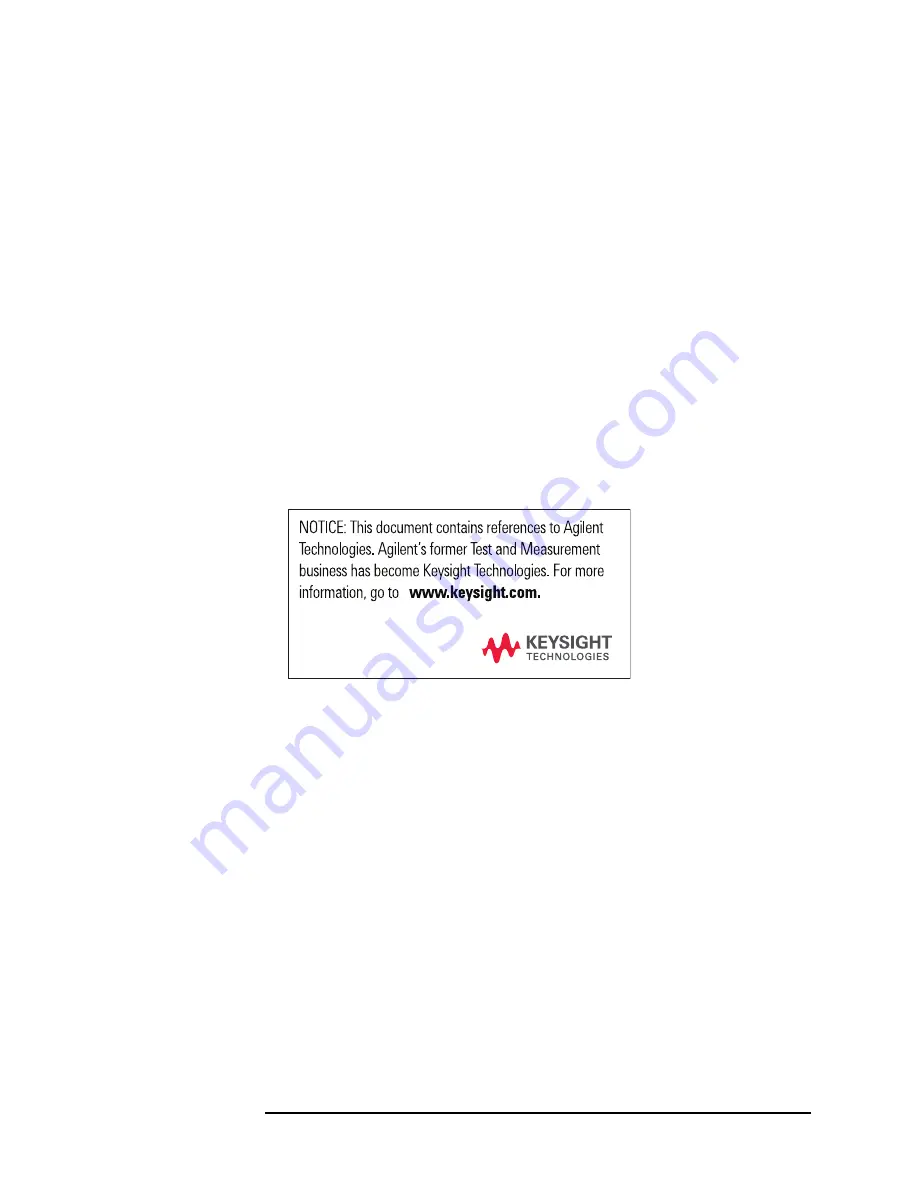 Keysight Technologies 16034G Operation Manual Download Page 3