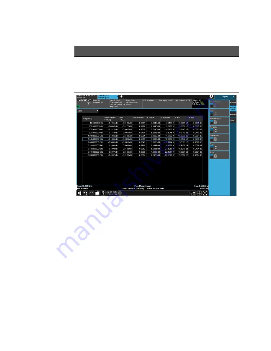 Keysight Technologies CXA N9000B Manual Download Page 84