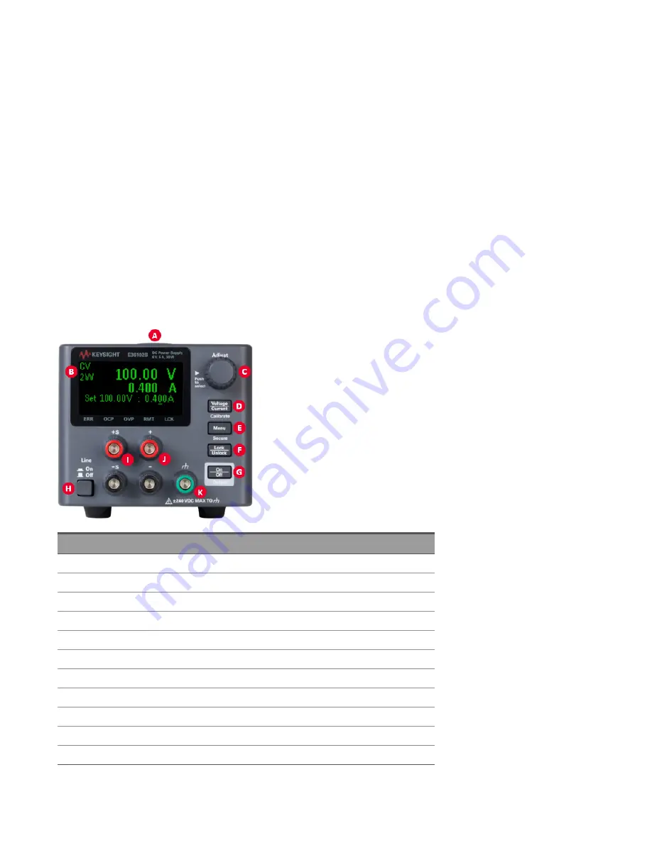 Keysight Technologies E36100B Series Скачать руководство пользователя страница 14