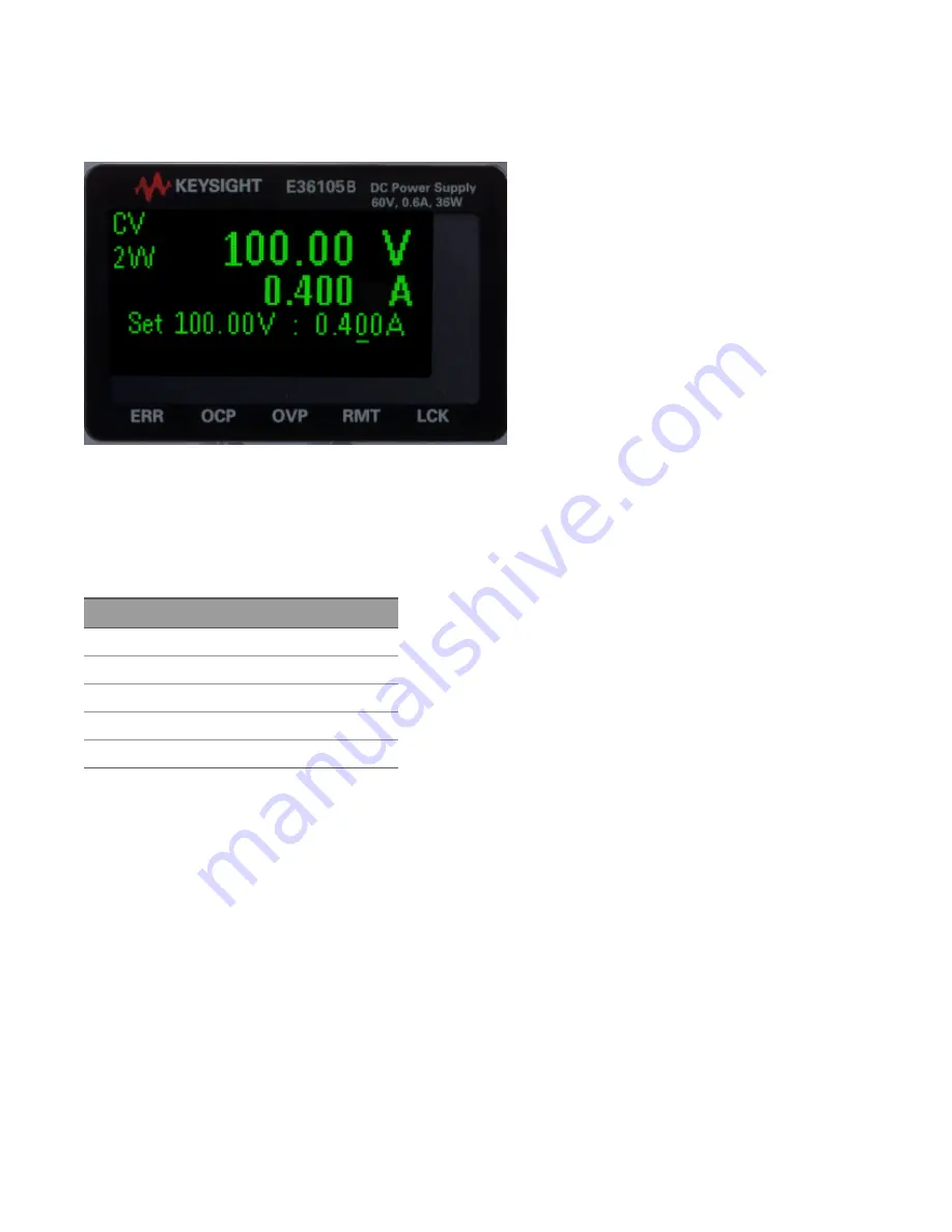 Keysight Technologies E36100B Series Operating And Service Manual Download Page 16