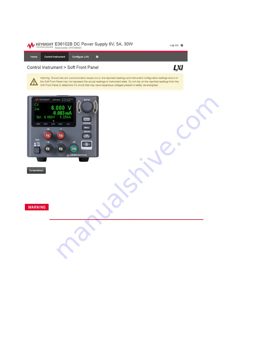 Keysight Technologies E36100B Series Operating And Service Manual Download Page 28