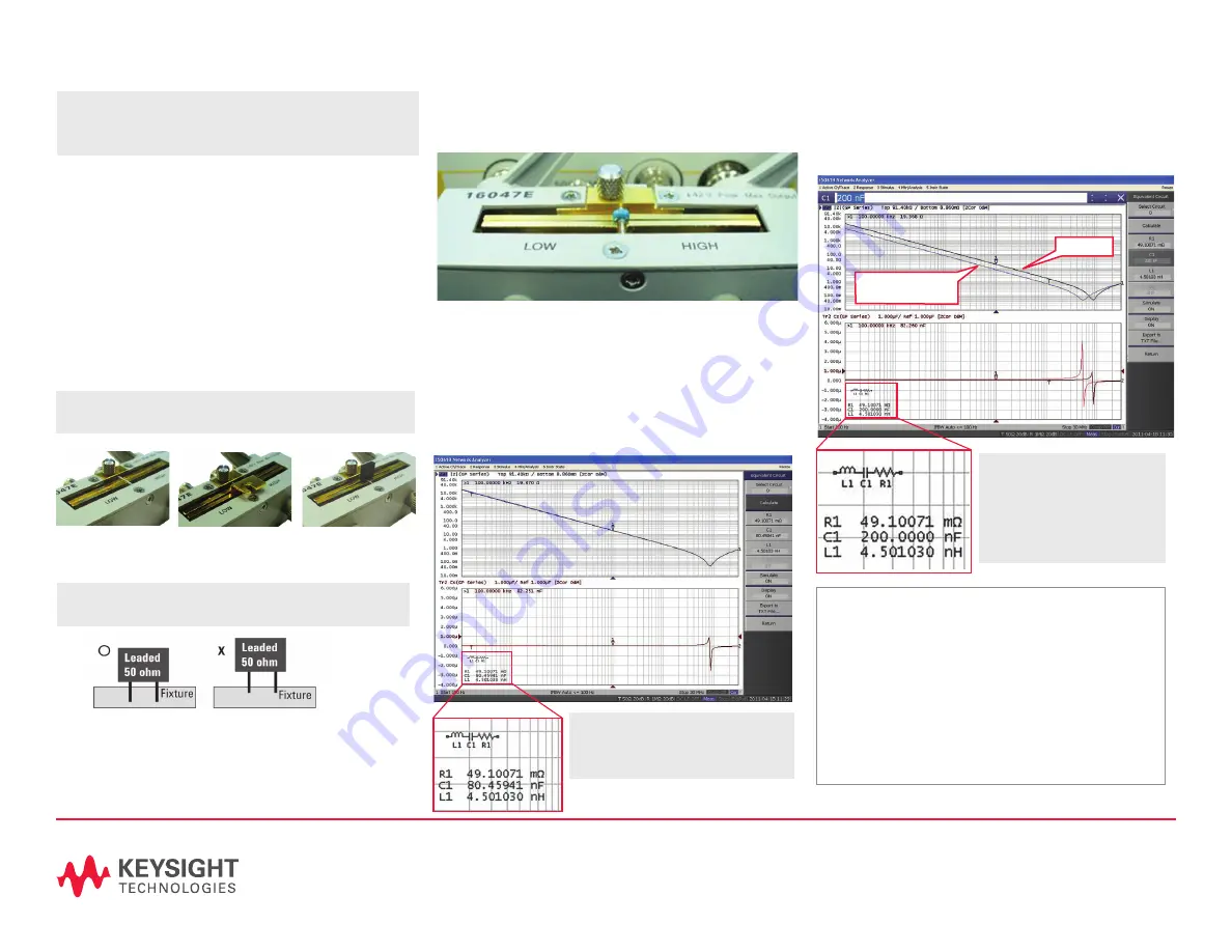 Keysight Technologies E5061B ENA Series Demo Manual Download Page 2