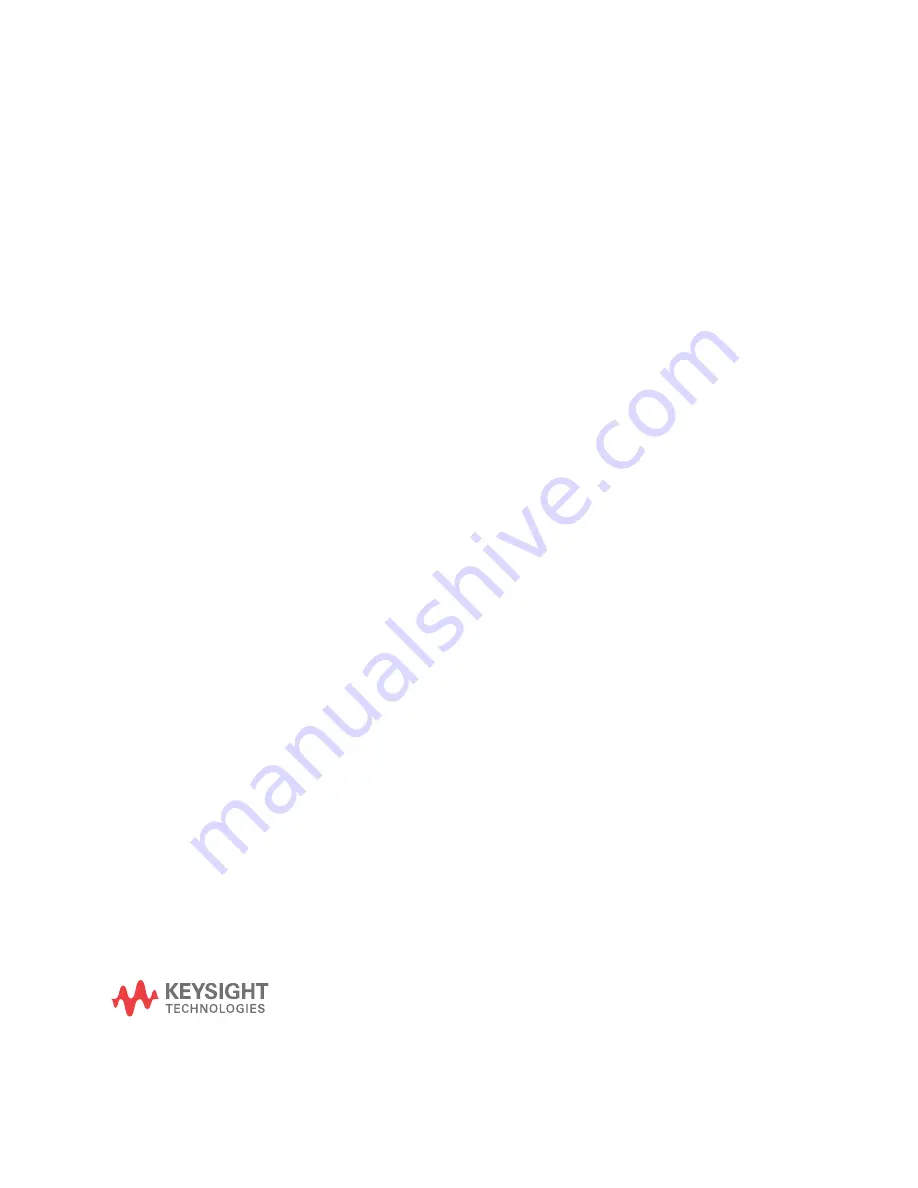 Keysight Technologies E5400-Pro Series User Manual Download Page 51