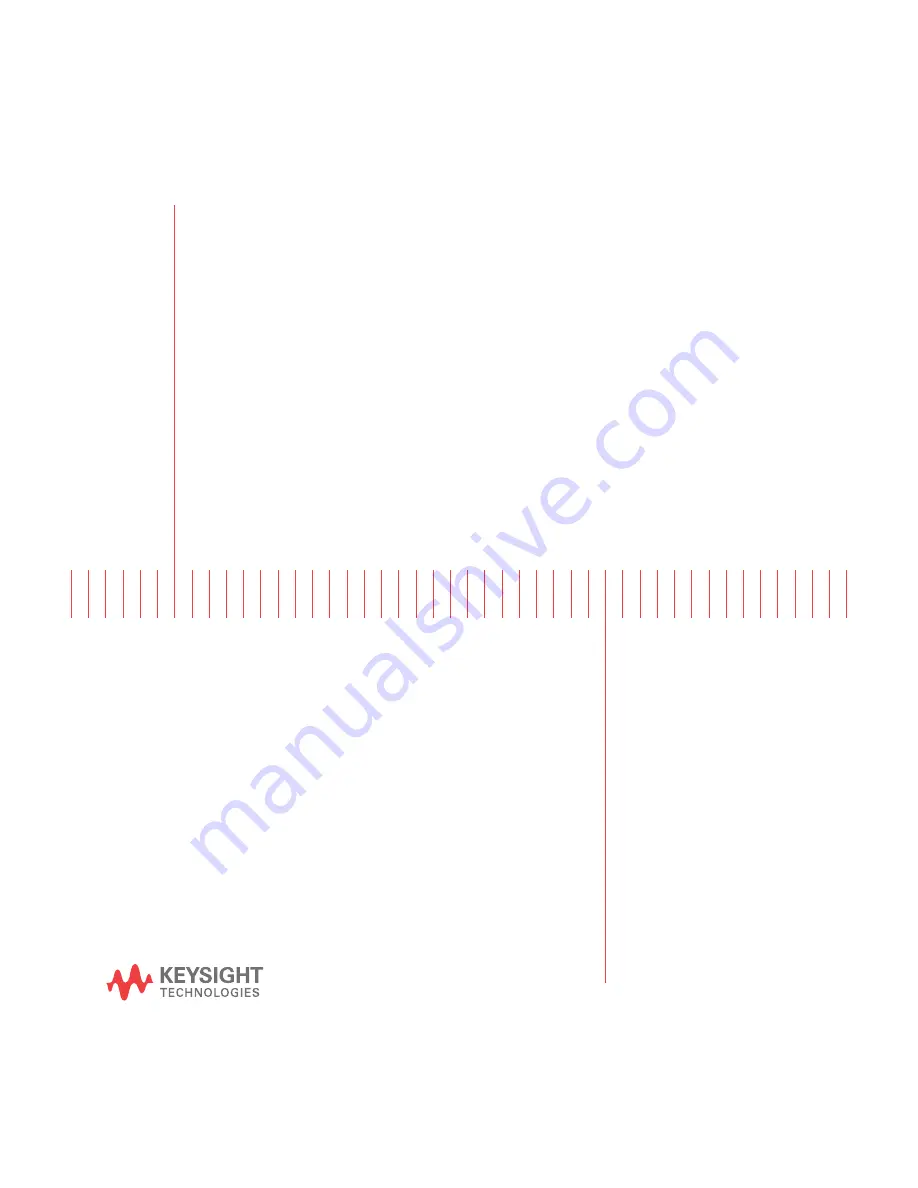 Keysight Technologies E8740A Скачать руководство пользователя страница 1