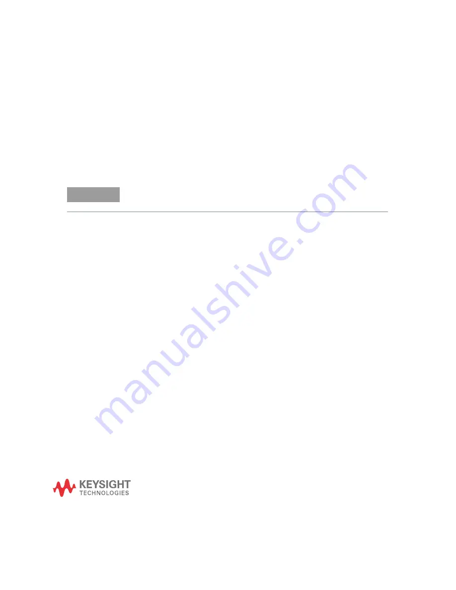 Keysight Technologies E8740A Installation & User Manual Download Page 65