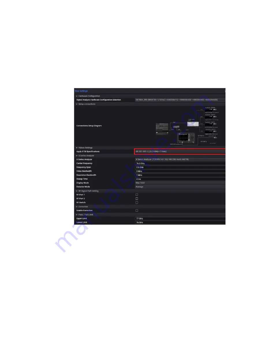 Keysight Technologies E8740A Installation & User Manual Download Page 97