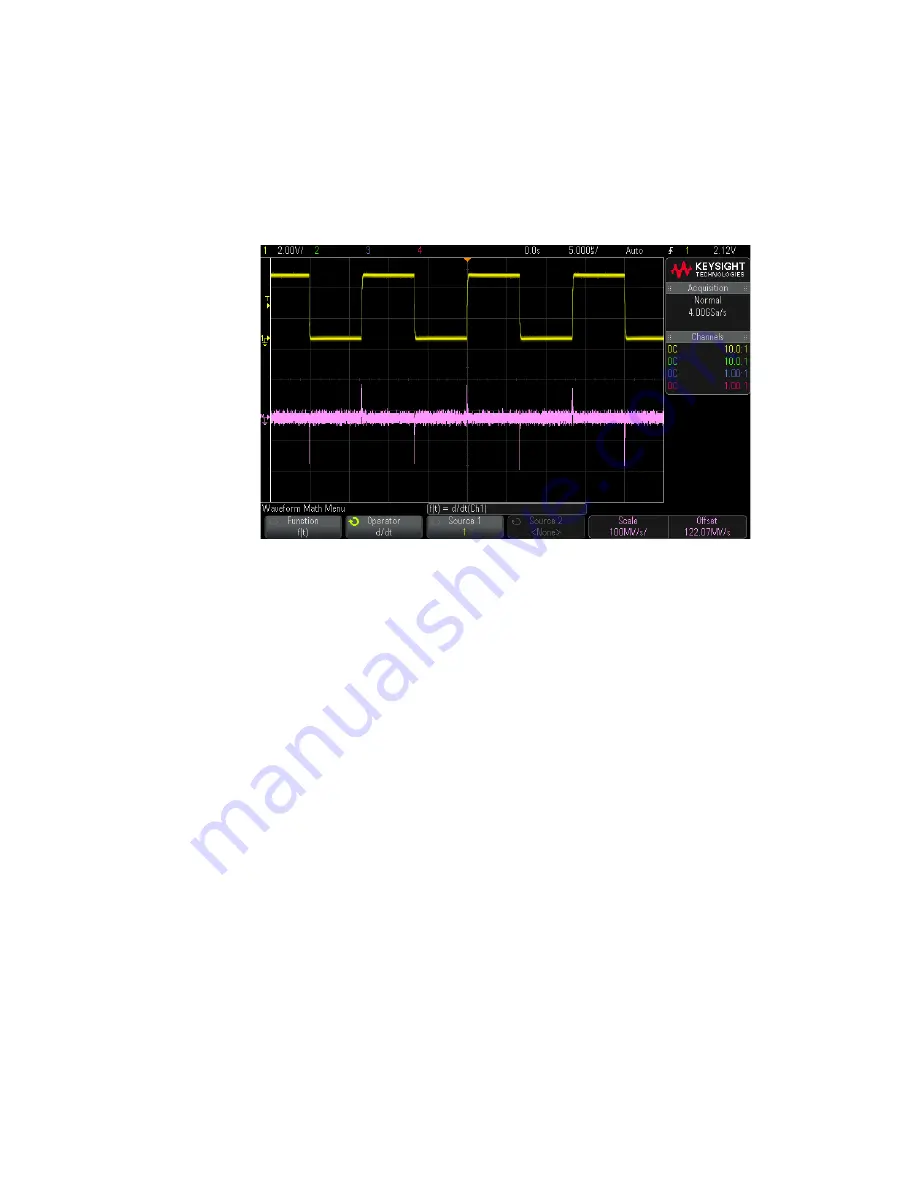 Keysight Technologies InfiniiVision 3000 X Series Скачать руководство пользователя страница 80