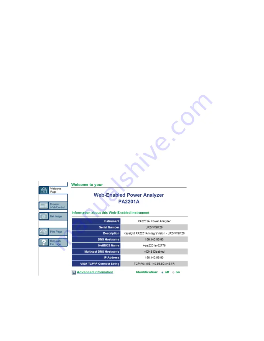 Keysight Technologies IntegraVision PA2200 Series Operating And Service Manual Download Page 80