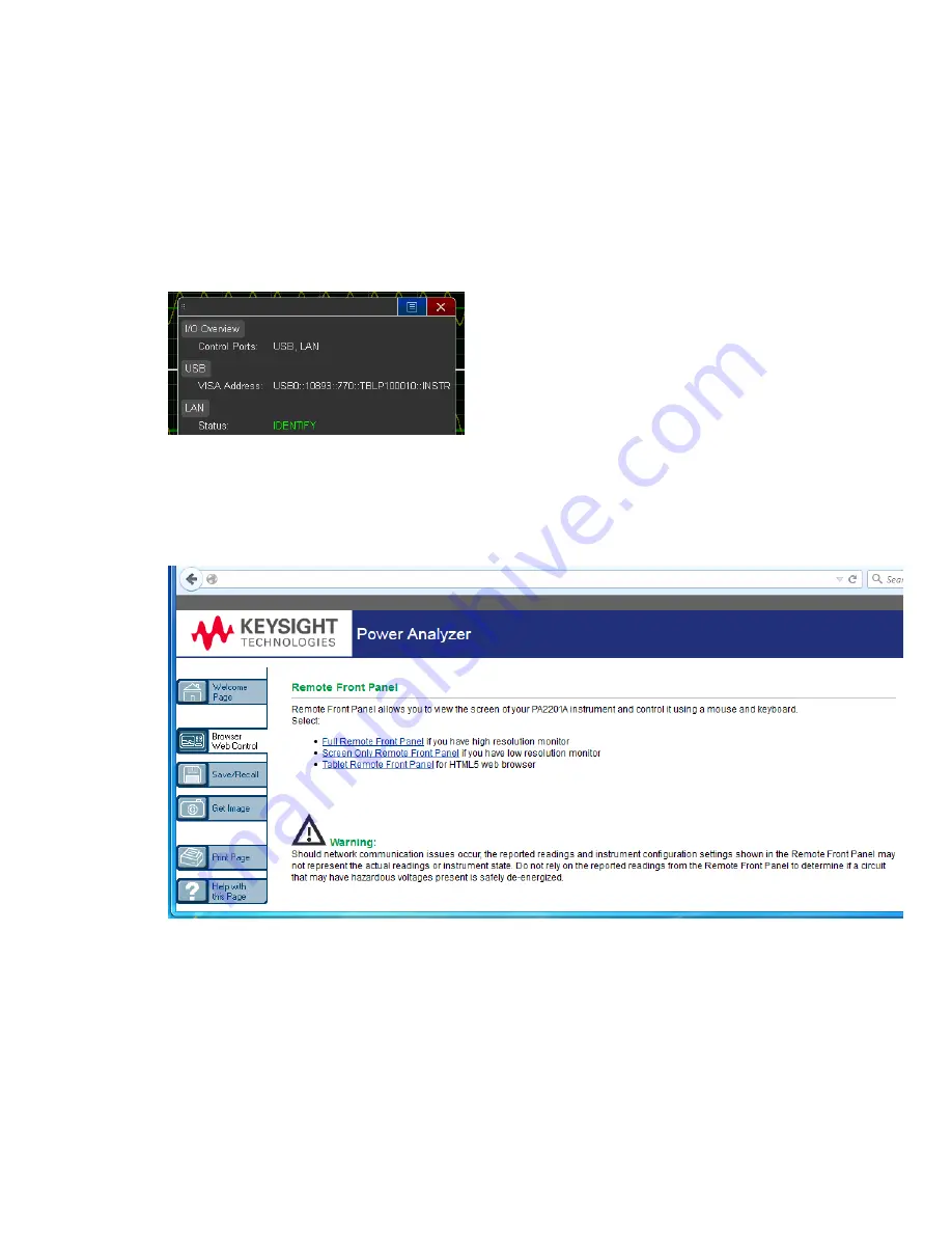 Keysight Technologies IntegraVision PA2200 Series Operating And Service Manual Download Page 81