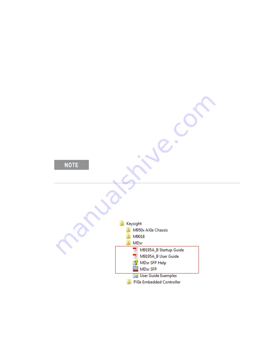 Keysight Technologies M9195A PXIe Startup Manual Download Page 17