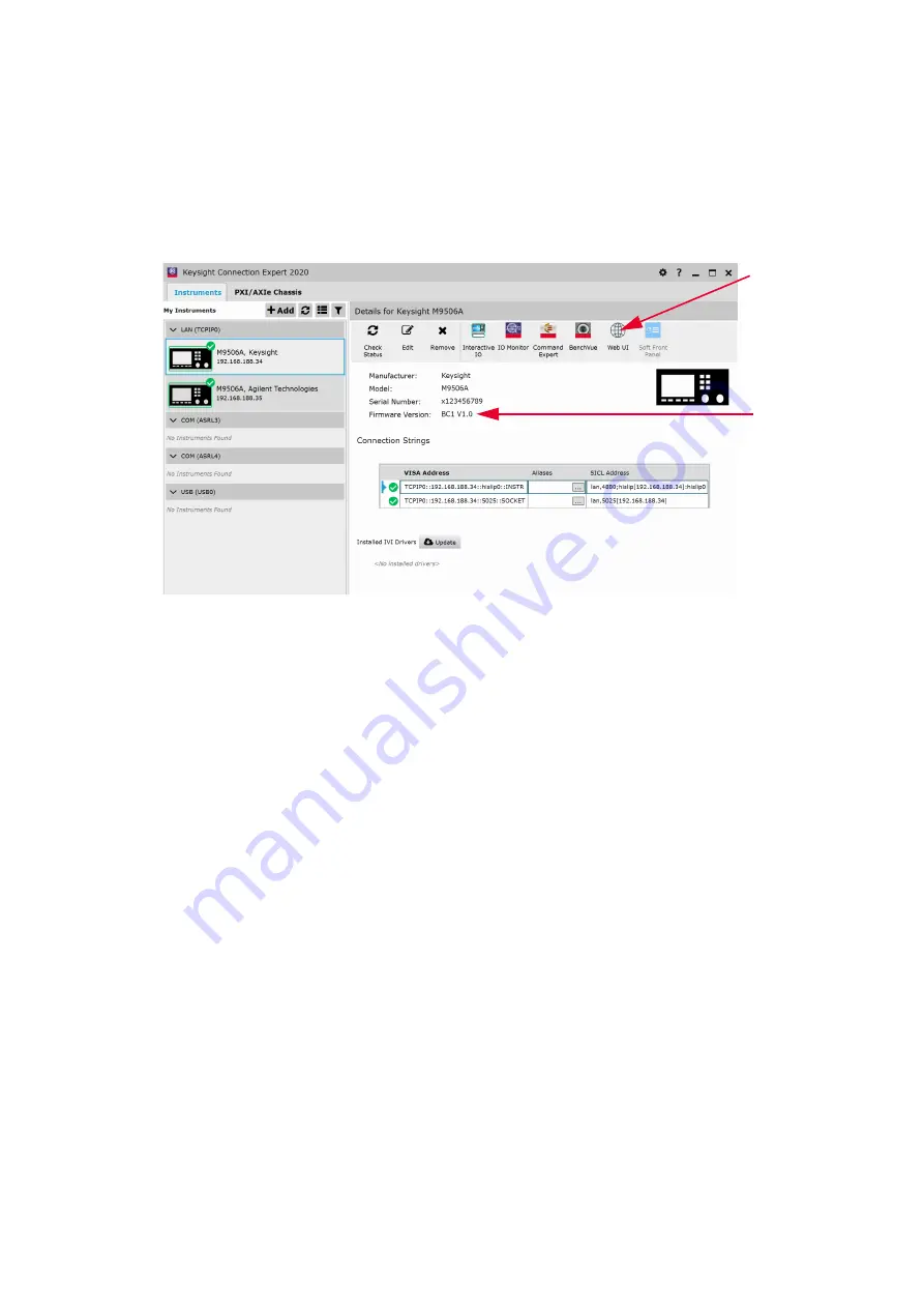 Keysight Technologies M9506A-BC1 Instruction Manual Download Page 45