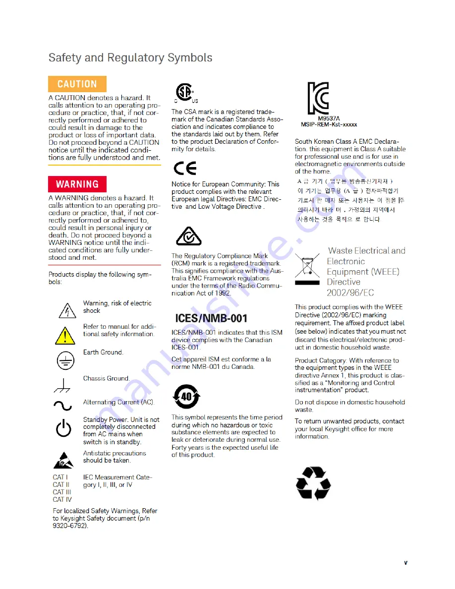 Keysight Technologies M9537A Startup Manual Download Page 5