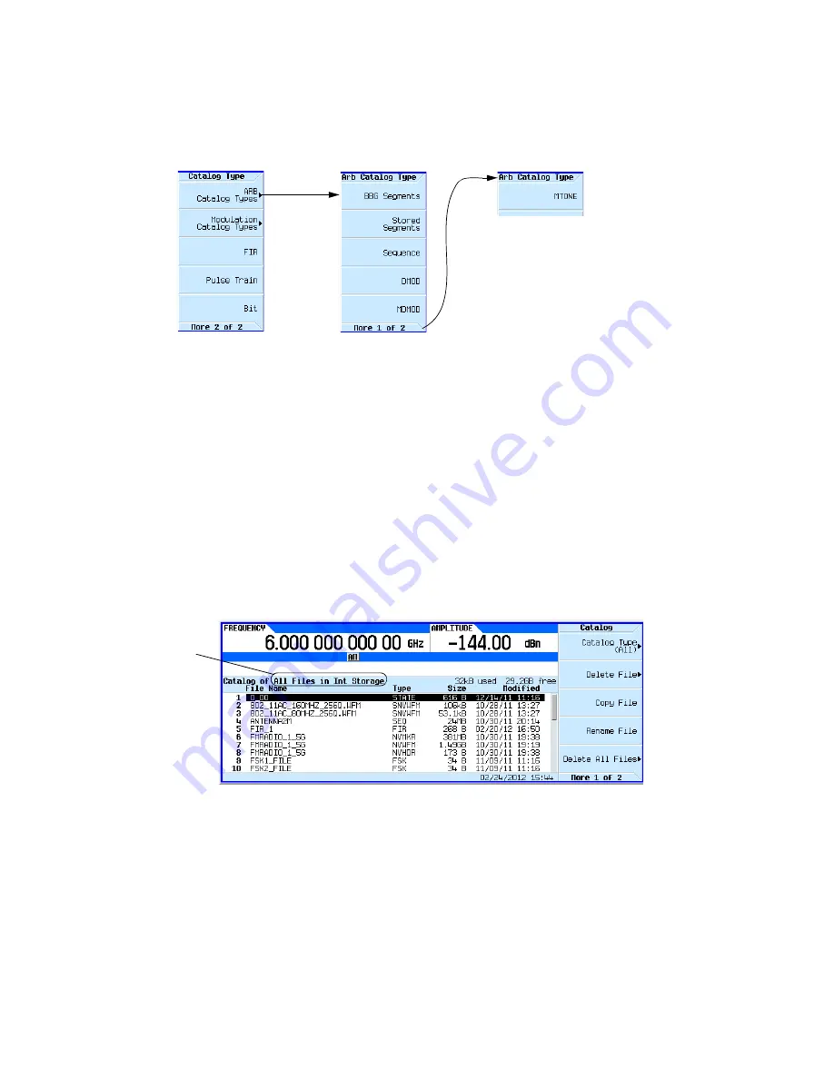 Keysight Technologies N5171B EXG Скачать руководство пользователя страница 74