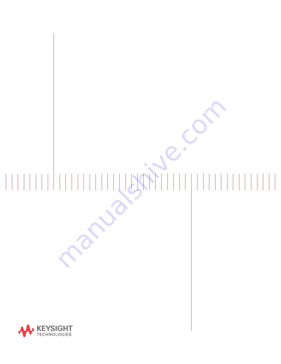 Keysight 1158 Series Скачать руководство пользователя страница 1