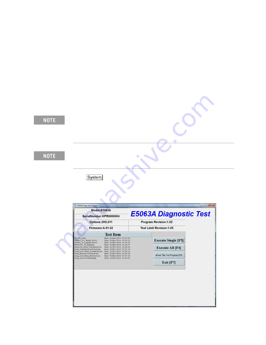 Keysight E5063A Troubleshooting Manual Download Page 27