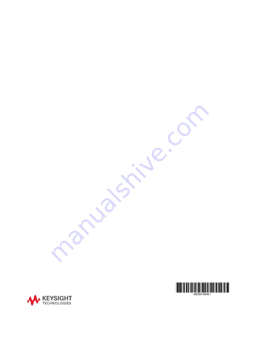 Keysight M8290A Getting Started Manual Download Page 56