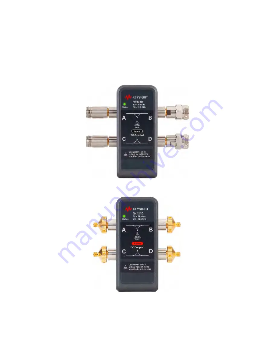 Keysight N4431D Reference Manual Download Page 15