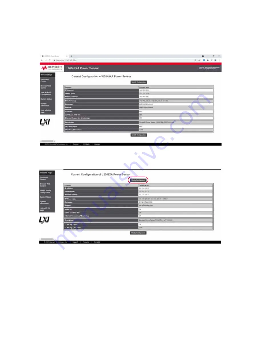 Keysight U2040 X Series User Manual Download Page 35