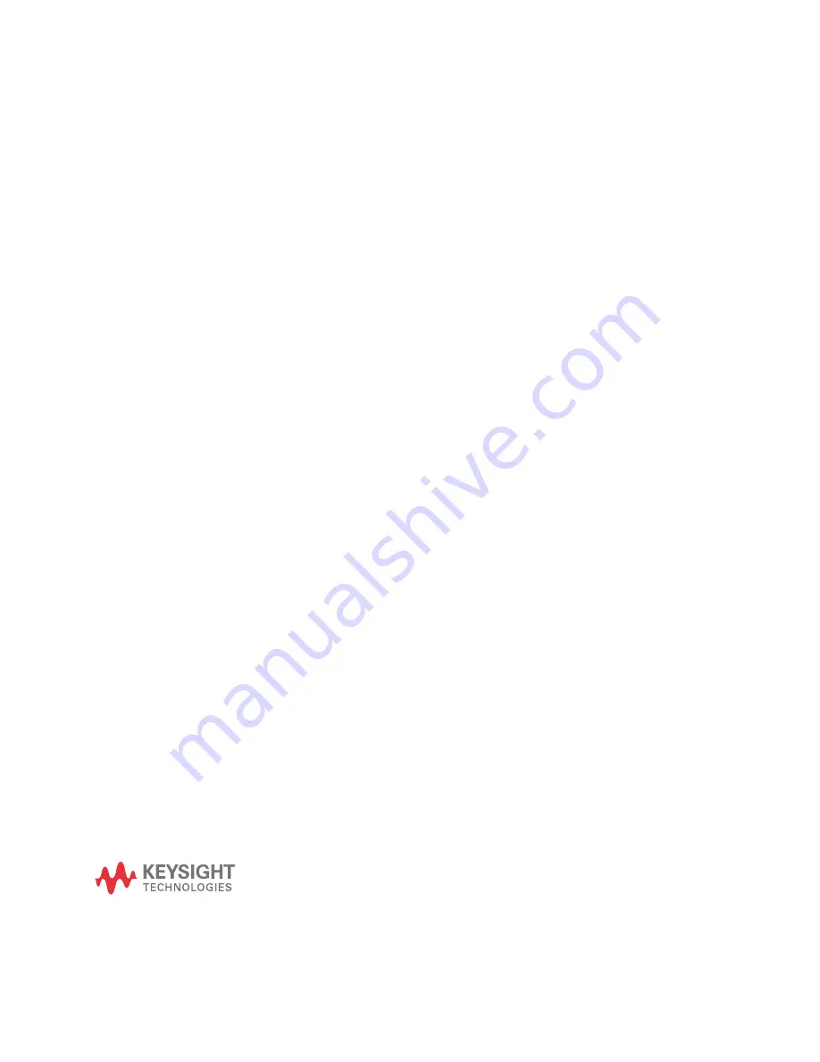 Keysight U8001A User'S And Service Manual Download Page 81