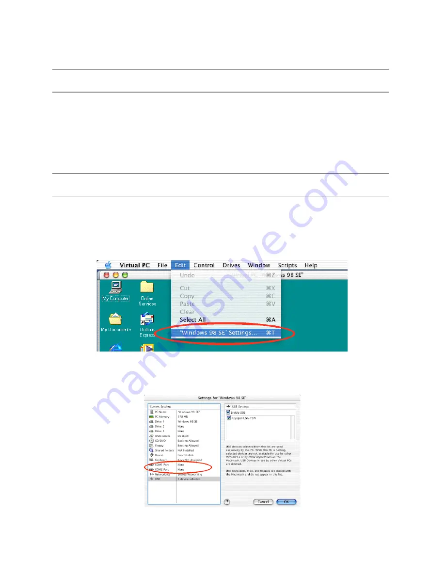 Keyspan High Speed USB Serial Adapter USA-19HS User Manual Download Page 32