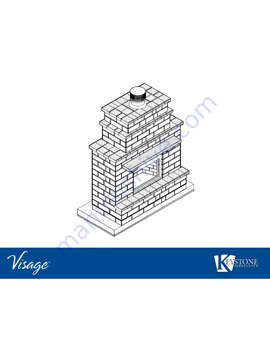 Keystone visage Installation Instructions Manual Download Page 1