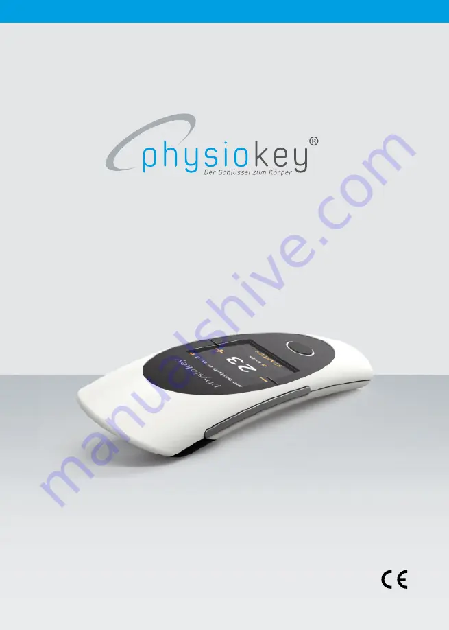 Keytec Physiokey Скачать руководство пользователя страница 1