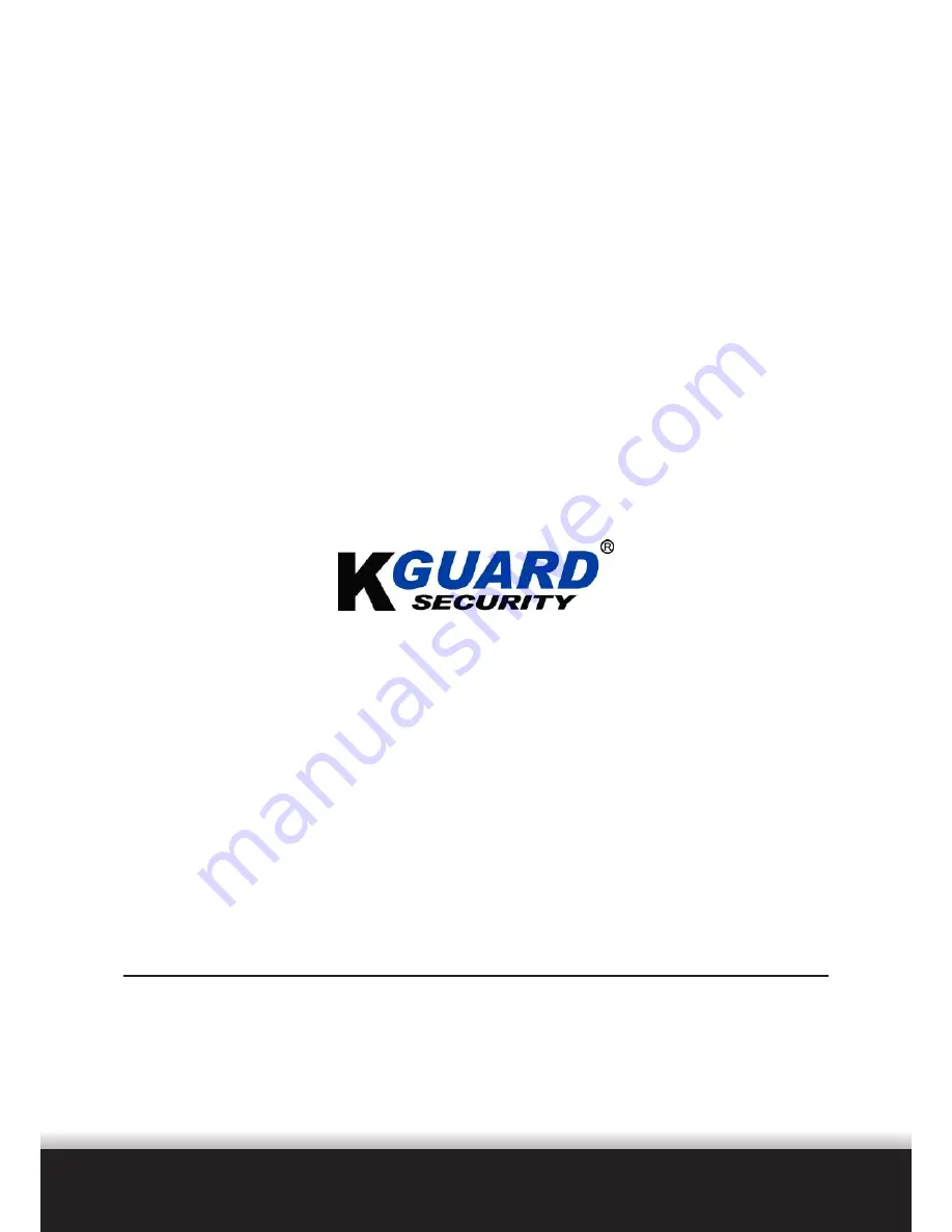 KGuard Security QRT-501 Скачать руководство пользователя страница 20