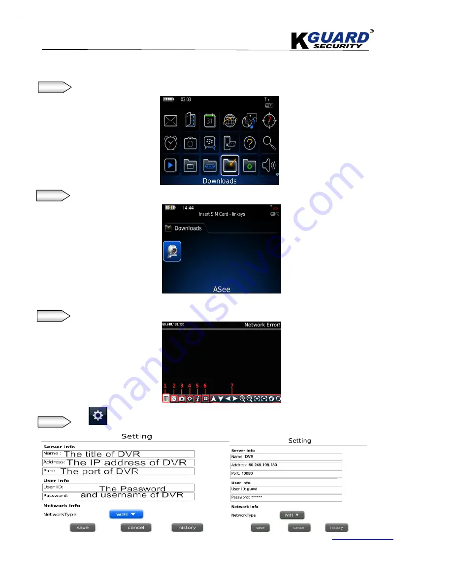 KGuard Security SHA-104.V2 User Manual Download Page 107