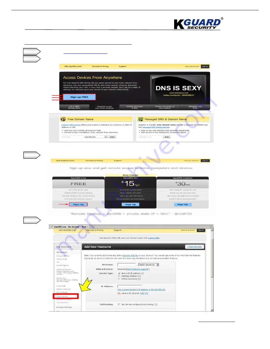 KGuard Security SHA-104.V2 User Manual Download Page 132