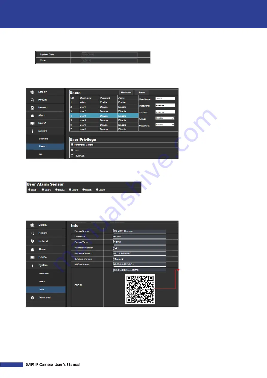 Kguard PLM00 Web Client Manual Download Page 26