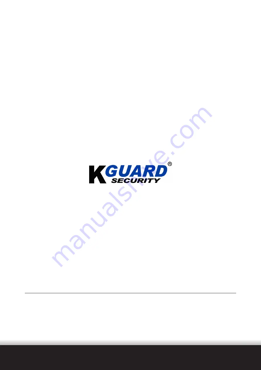 Kguard PLM00 Web Client Manual Download Page 29