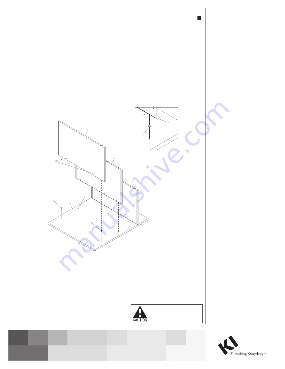 KI Ruckus Worktable Assembly Instructions Manual Download Page 1