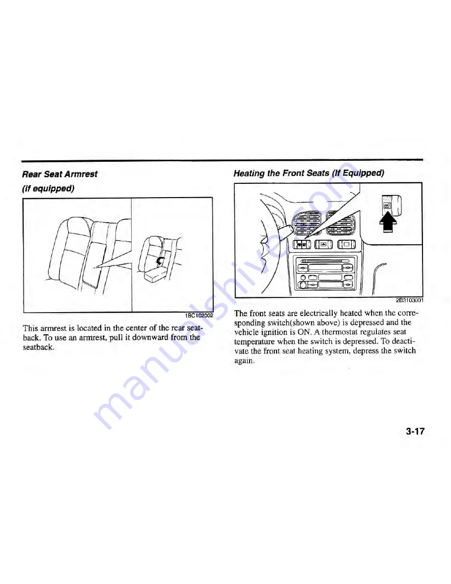 Kia 2002 Rio Owner'S Manual Download Page 28