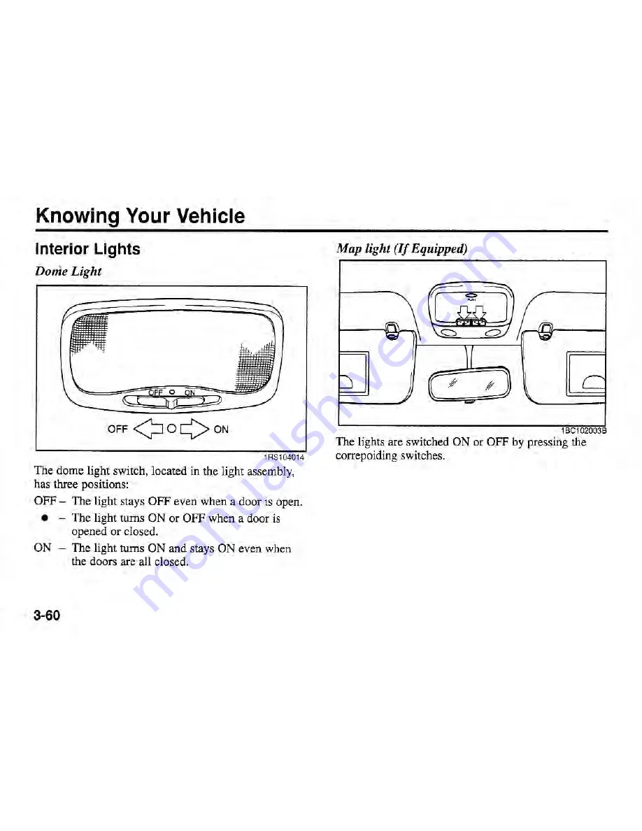 Kia 2002 Rio Owner'S Manual Download Page 71