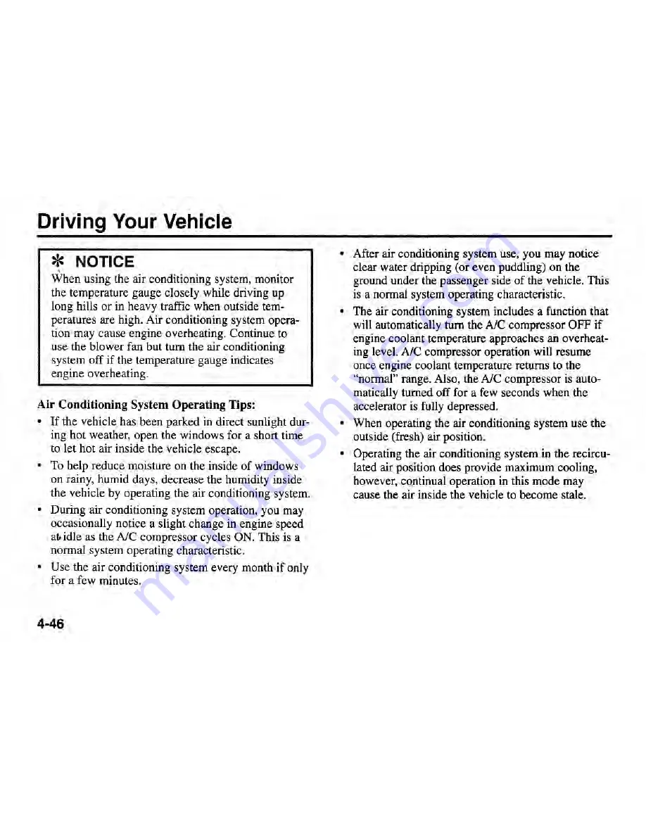 Kia 2002 Rio Owner'S Manual Download Page 121