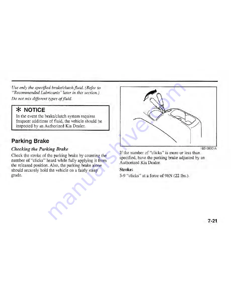 Kia 2002 Rio Owner'S Manual Download Page 179