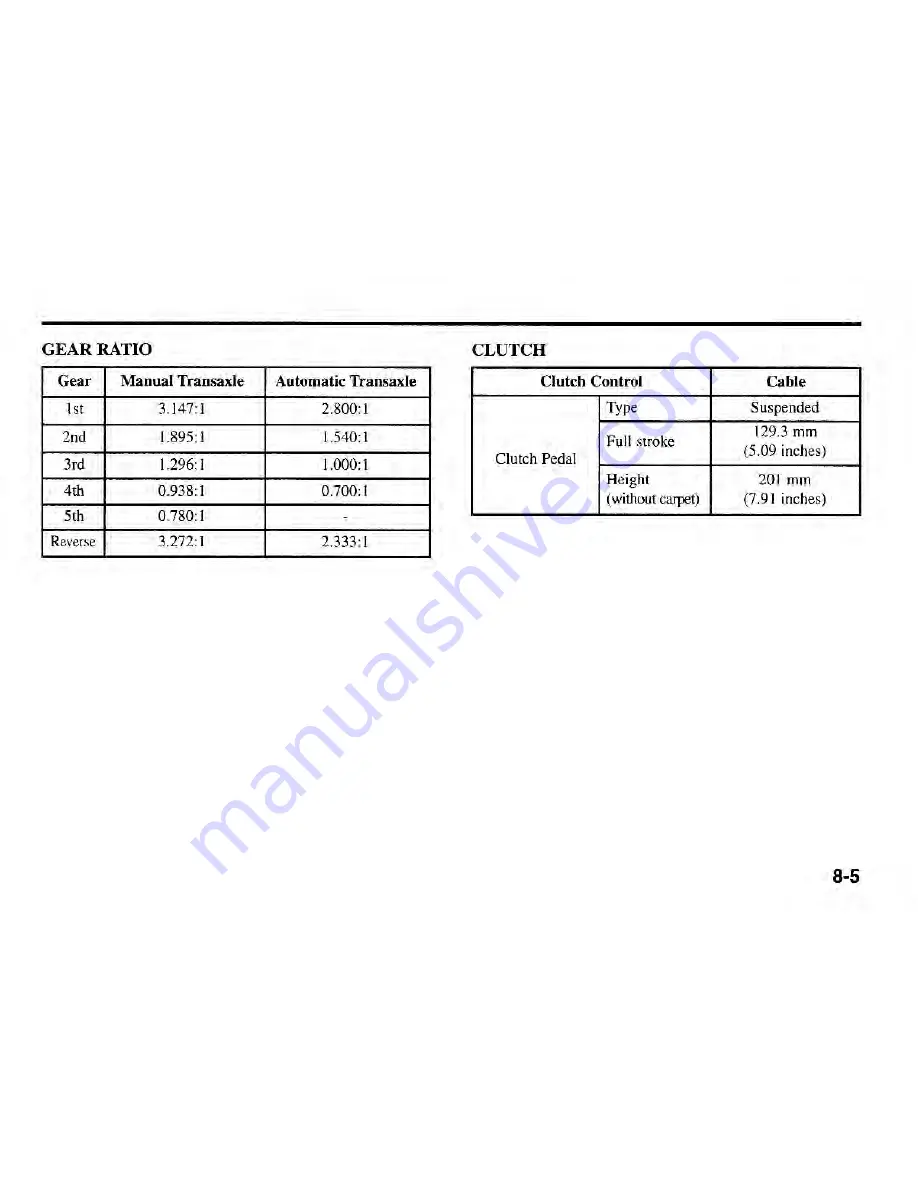 Kia 2002 Rio Owner'S Manual Download Page 216