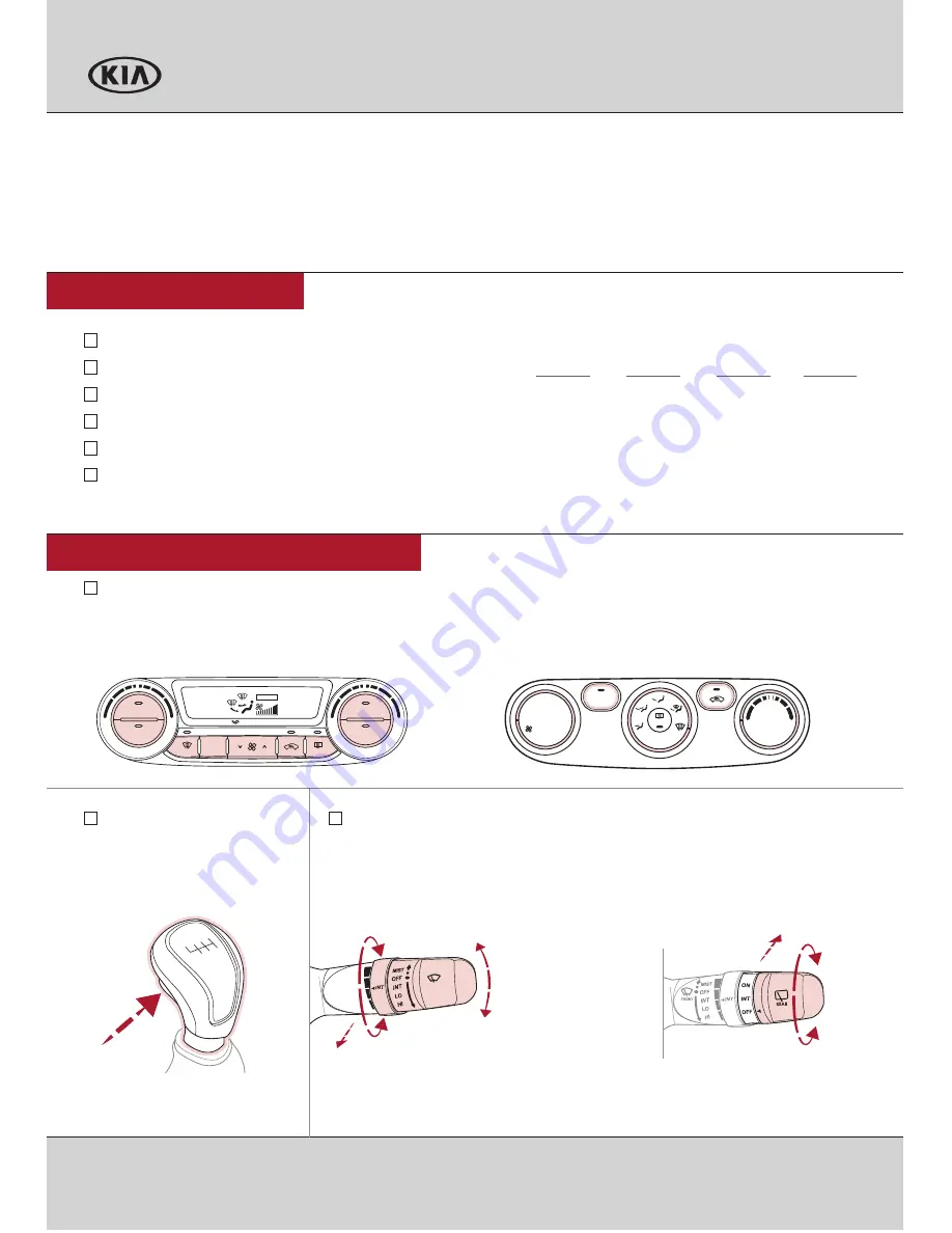 Kia 2016 forte Features & Functions Manual Download Page 49