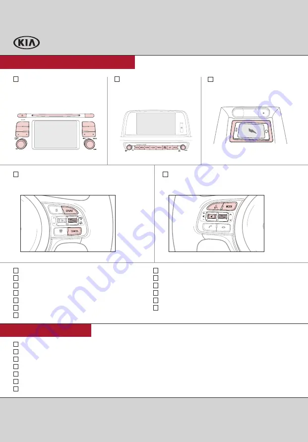 Kia 2016 Optima Features & Functions Manual Download Page 49