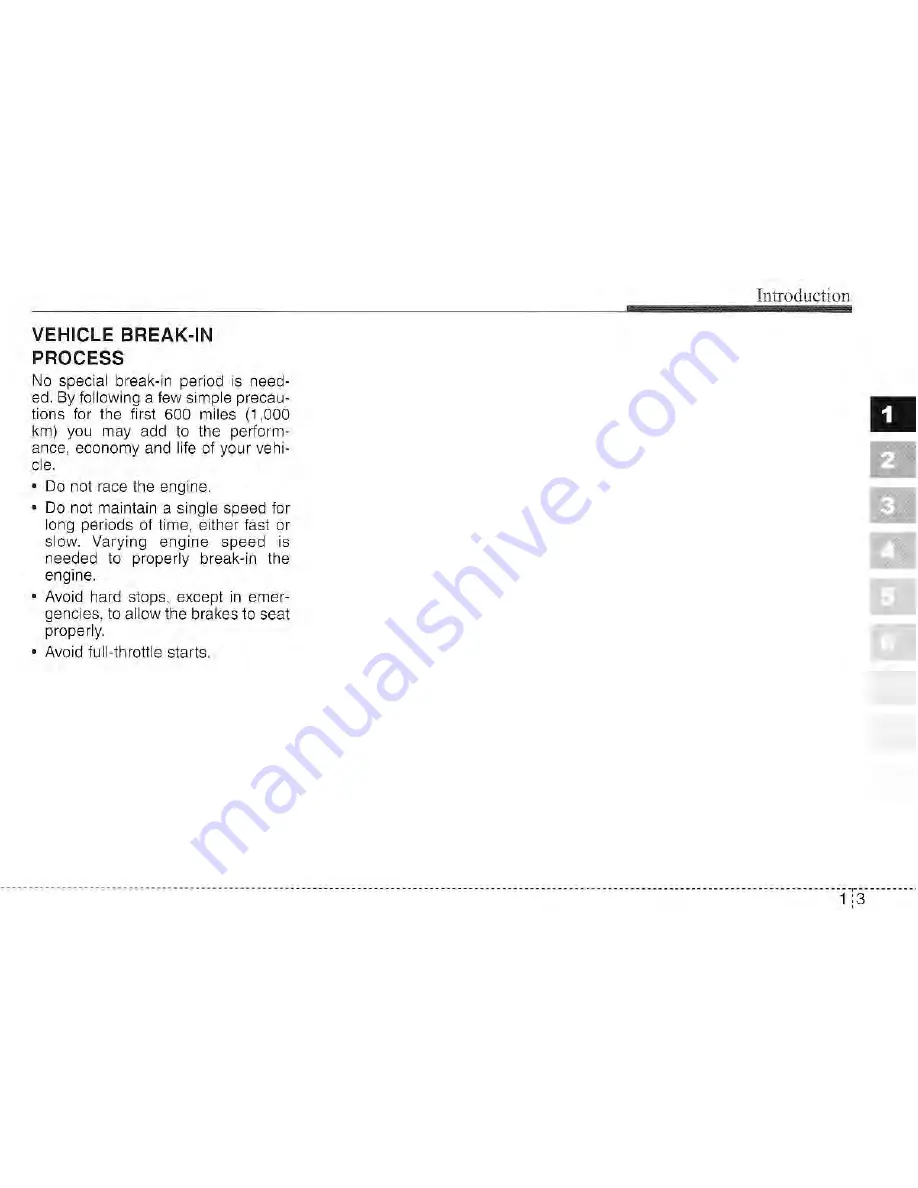 Kia Amanti Owner'S Manual Download Page 4