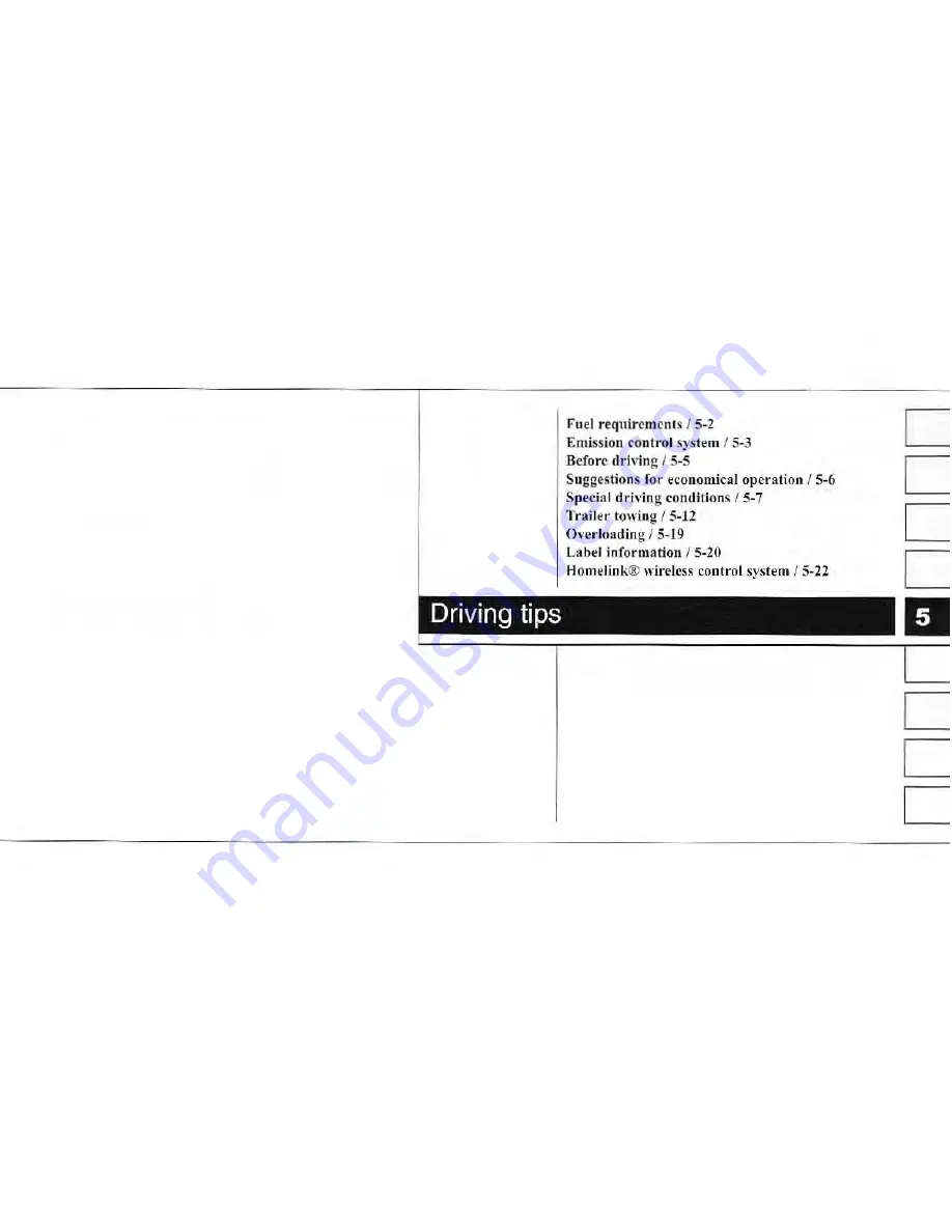 Kia Amanti Owner'S Manual Download Page 191