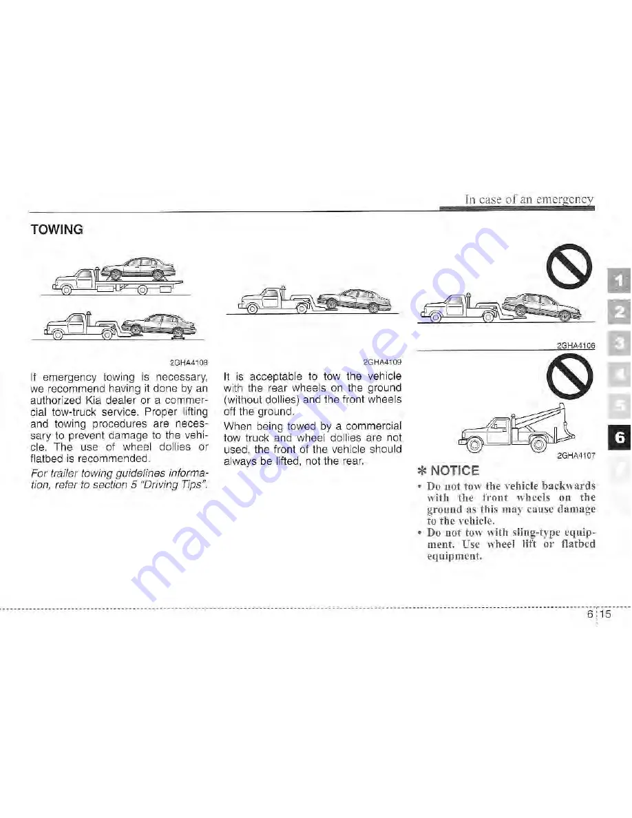 Kia Amanti Owner'S Manual Download Page 232