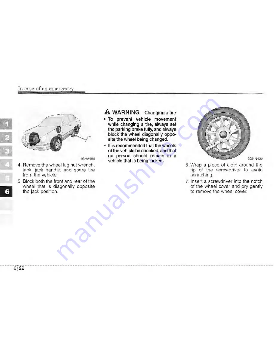 Kia Amanti Owner'S Manual Download Page 239