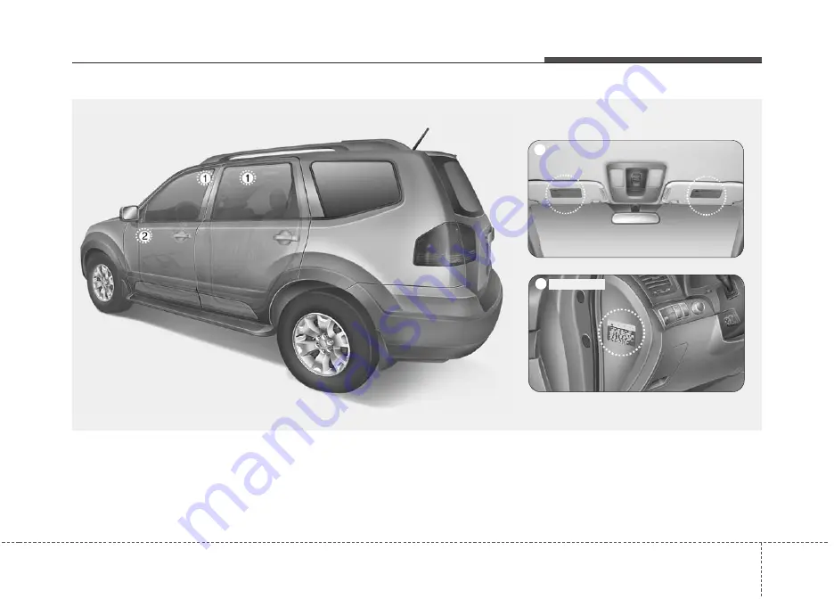 Kia Borrego 2011 Owner'S Manual Download Page 80